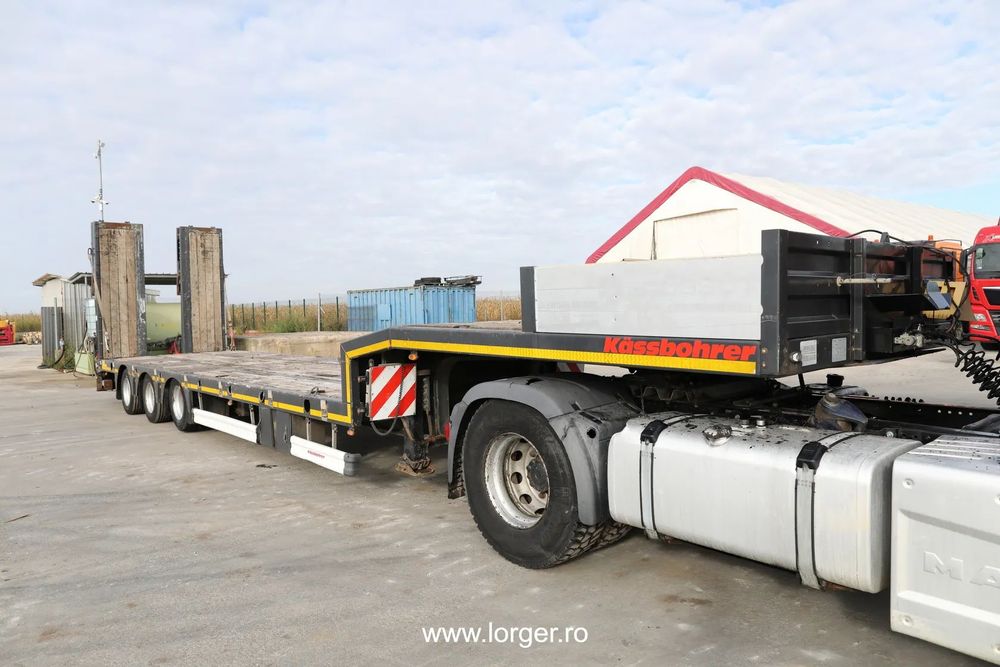 Kaessbohrer LB3E Lowbed Trailer Kässbohrer LB3E Lowbed An fabricație: 2018