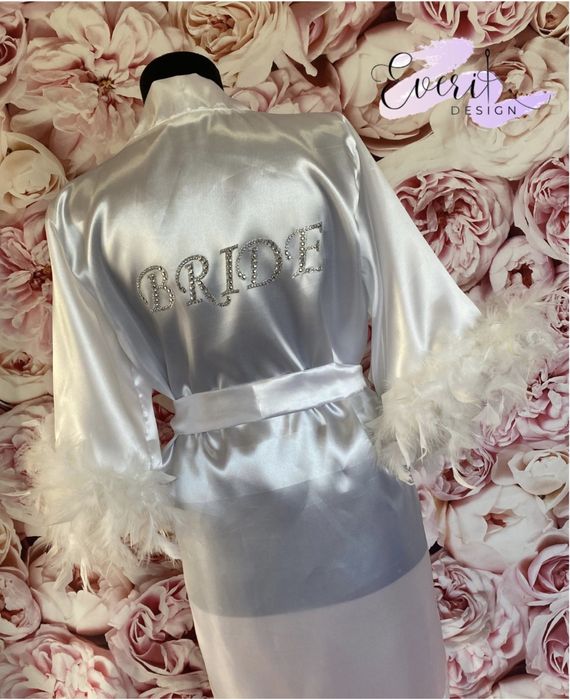 Halat mireasa / domnișoara de onoare + papuci