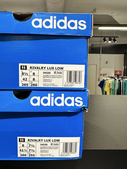 Adidas Rivalry Lux Low originali , piele ( marime 41.1/3 )