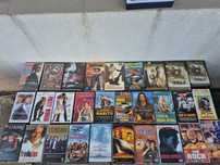 Vând 56 casete video VHS filme acțiune,drama,Comedie,dragoste,Fictiune