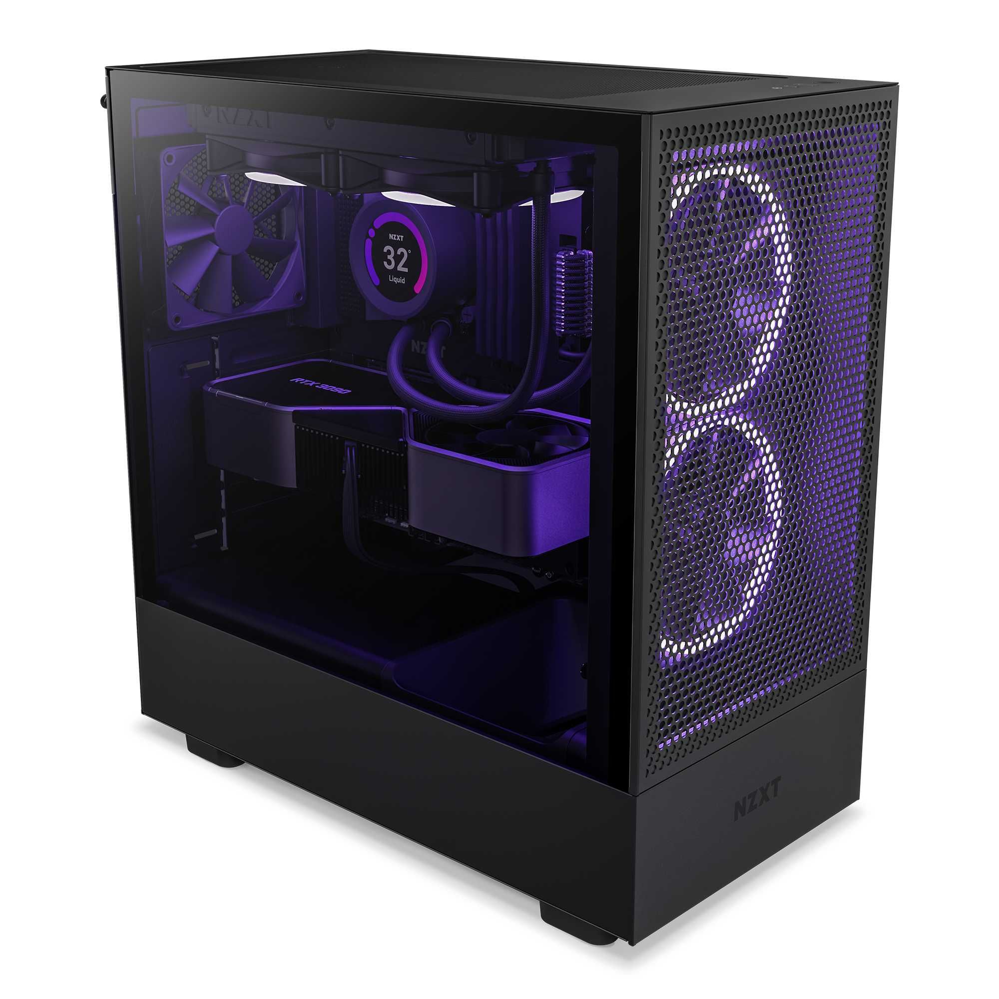 Корпус NZXT H5 Flow Black
