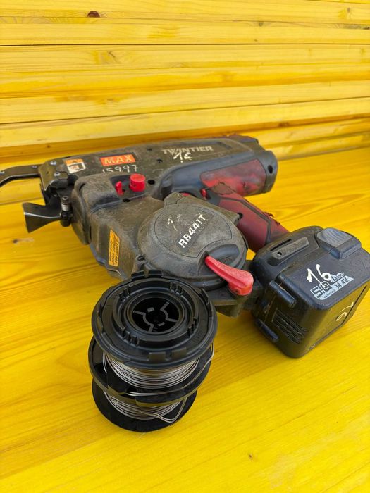 INCHIRIEZ masina legat fier pistol MAX / DOKA Role Sârmă Con TUB pvc