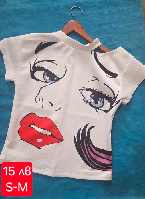 Pop Art тениска с принт