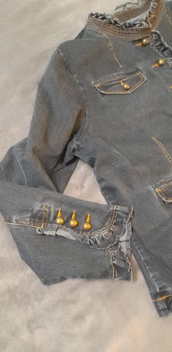 Дамско дънково яке