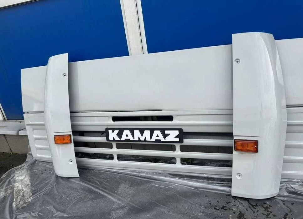 Капот КАМАЗ-65115, 6520 ЕВРО (железный) в сборе комплект, НОВЫЙ