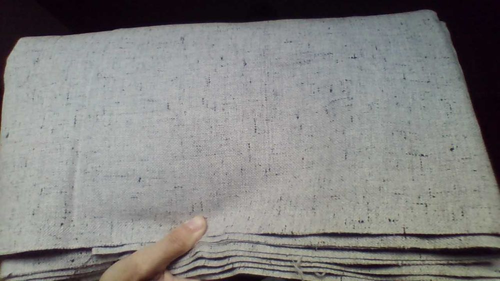 Памучен плат , цвят сив