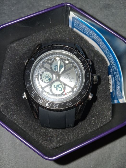 Ceas Martyn line dual time chronograph walterproof