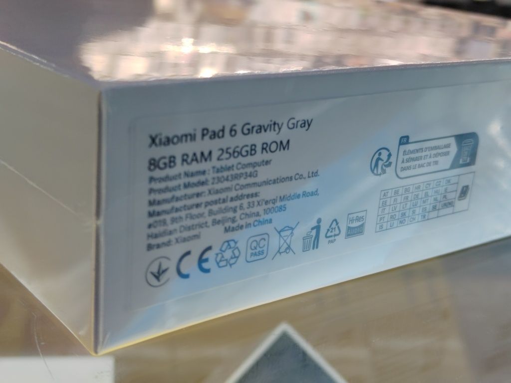 Планшет Xiaomi Pad 6 8/256gb