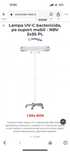 Lampa medicala chirurgie, UV-C bactericida, pe suport mobil - NBV 2x55