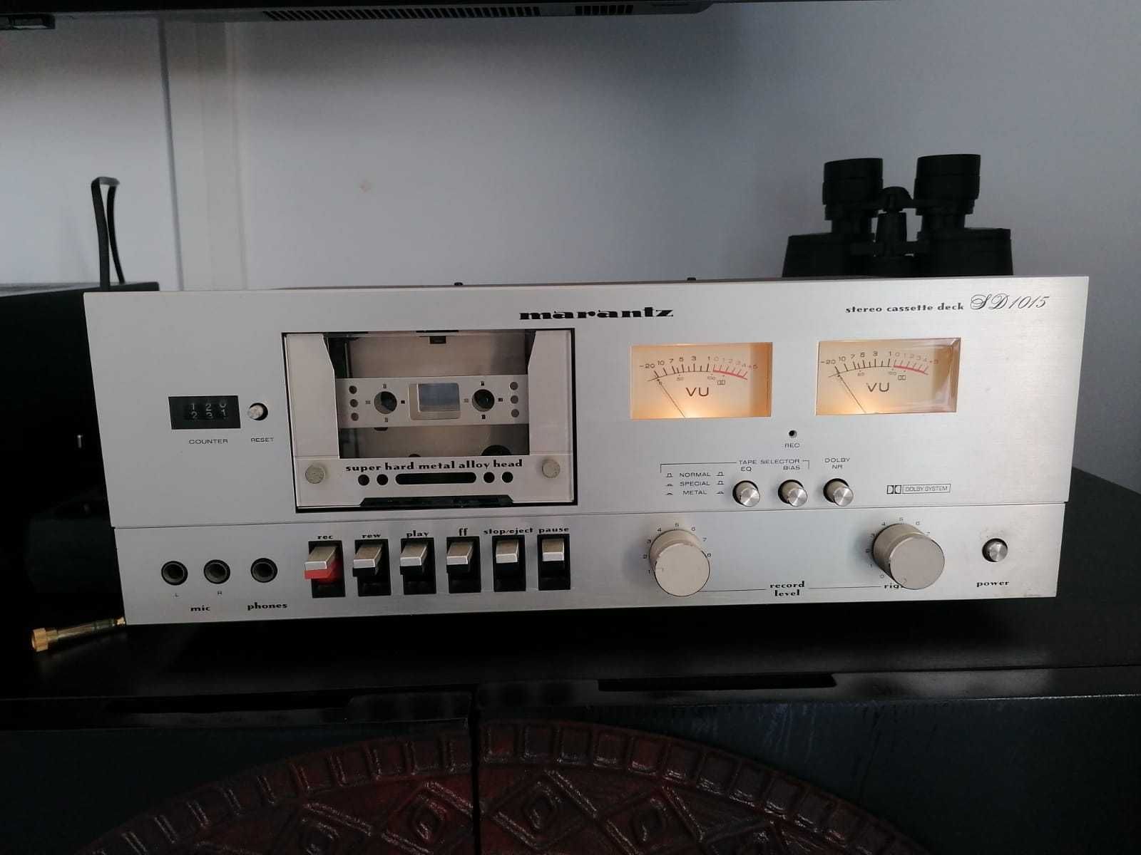 Marantz Amplituner Receiver Model 2216 si Tape Deck SD 1015 revizuite