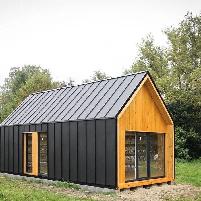 Cabane stil-Aframe la gata sau la rosu
