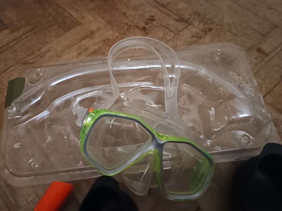 Италиански Плавници 42-43, Маска ,Шнорхел  Нови