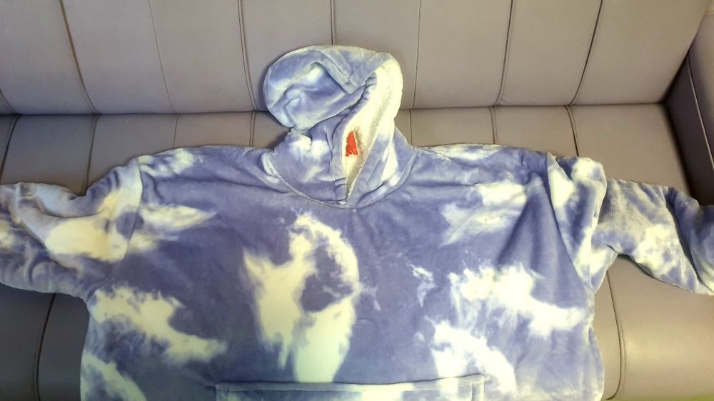 Оригинално Oodie Purple Tie-Dye унисекс