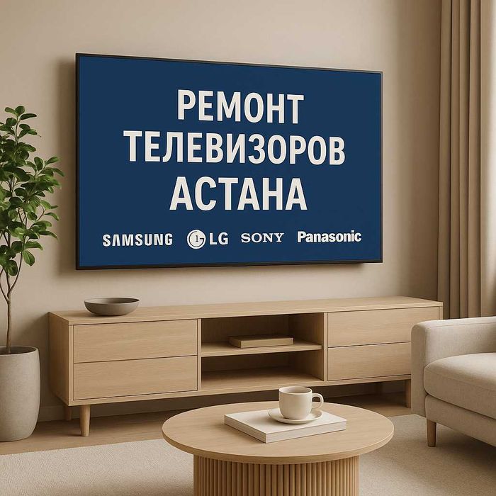Астана: ремонт телевизоров на дому — официально и аккуратно