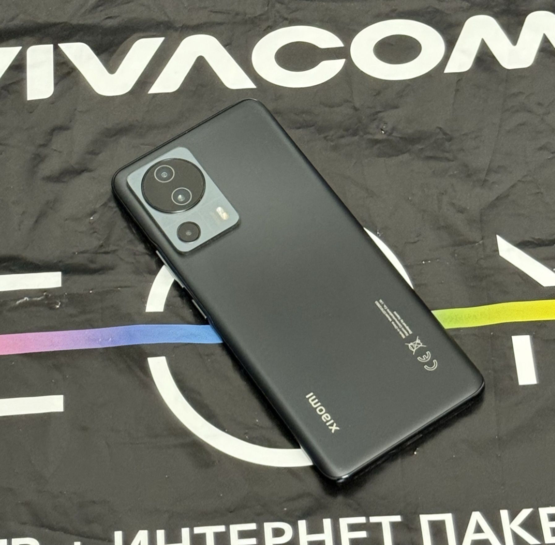 НОВ* 256GB Xiaomi Mi 13 Lite 5G Vivacom Гаранция 2025 г. Black / Черен