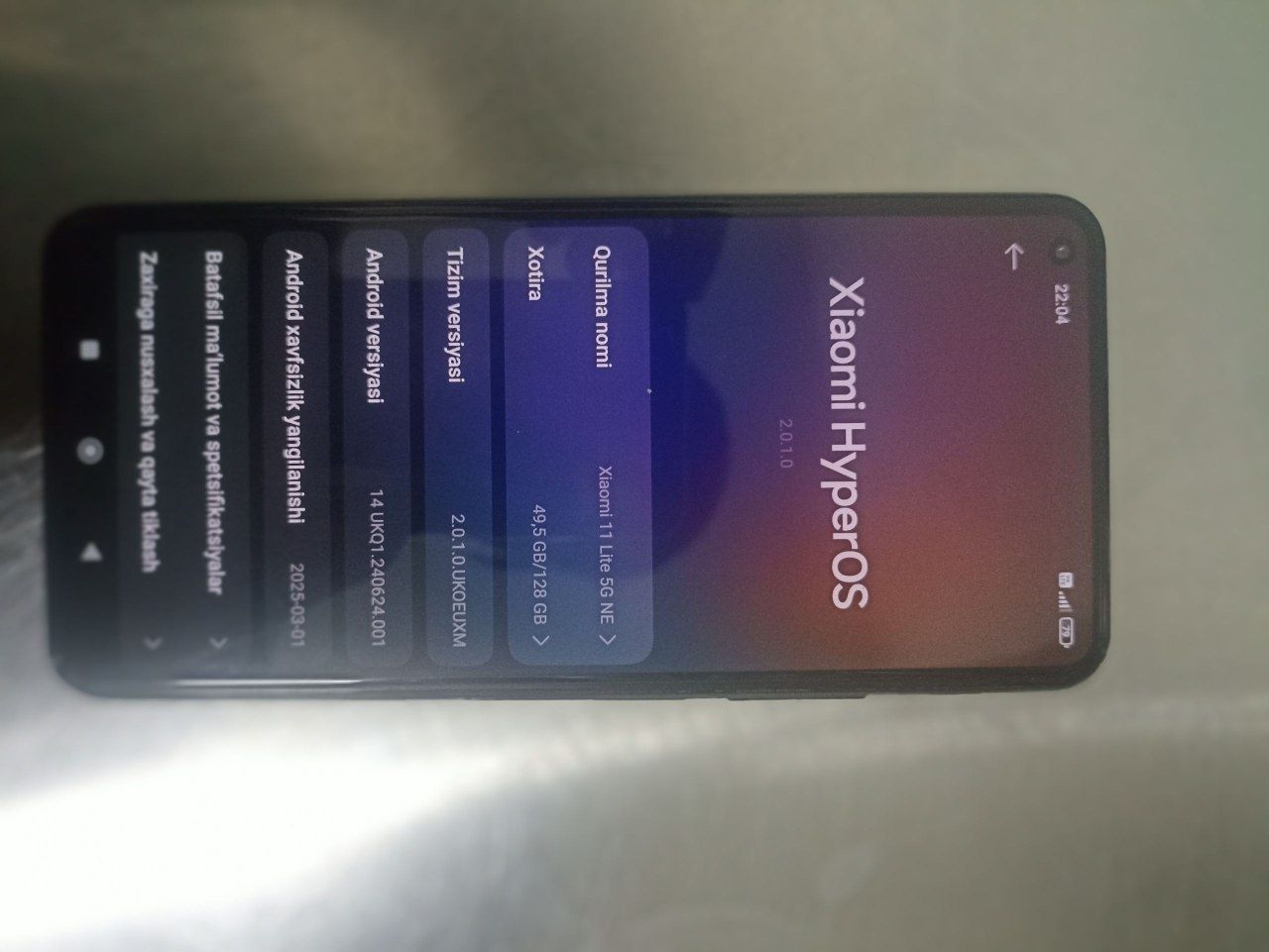 Xiaomi 11 Litr 5G NE