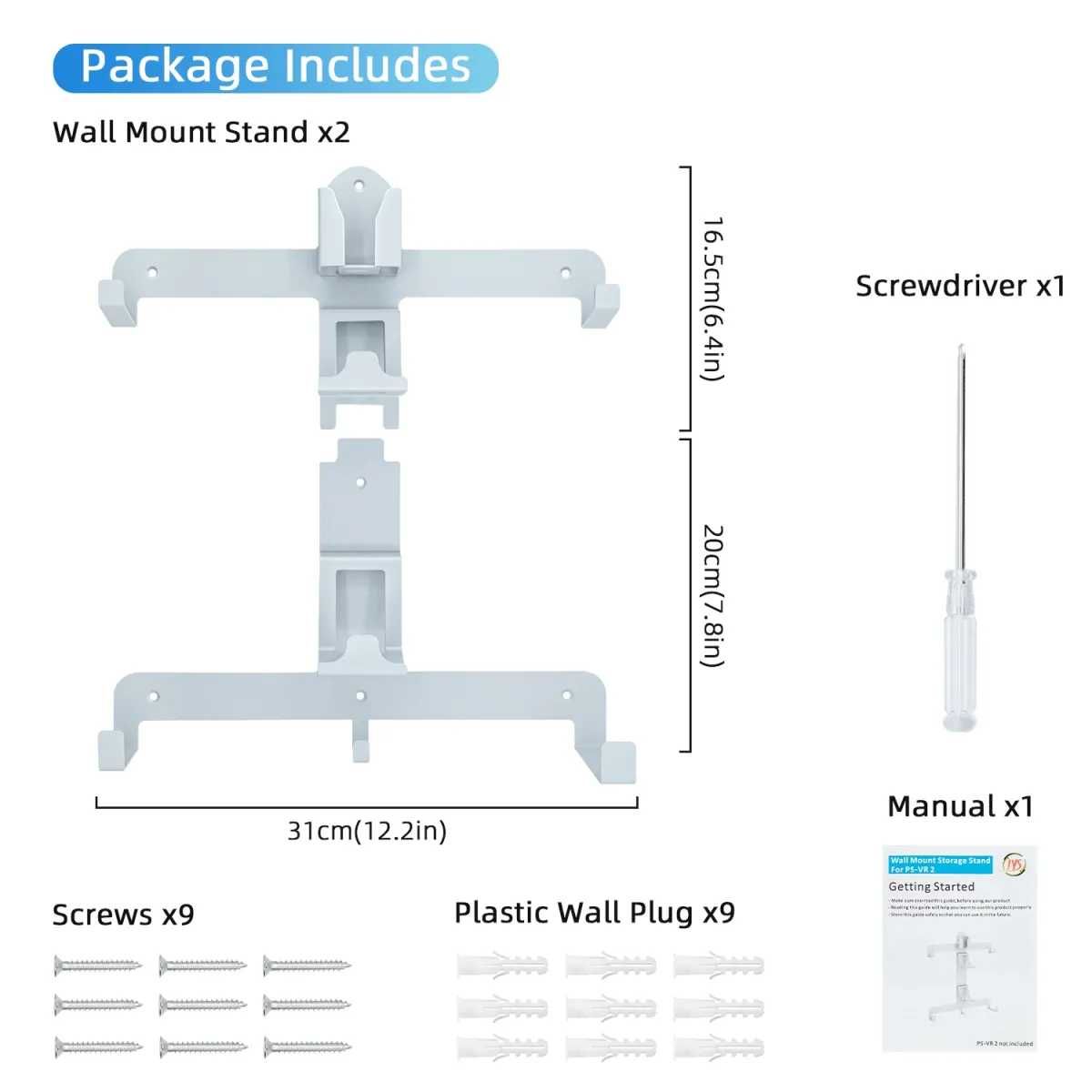 Поставка за стена PS5 аксесоари JYS-P5158 Wall Mount For PS5 Headset