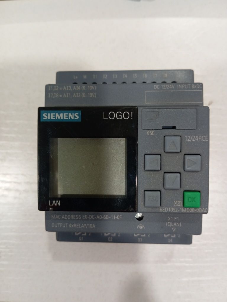Контроллер Siemens Logo 6ED