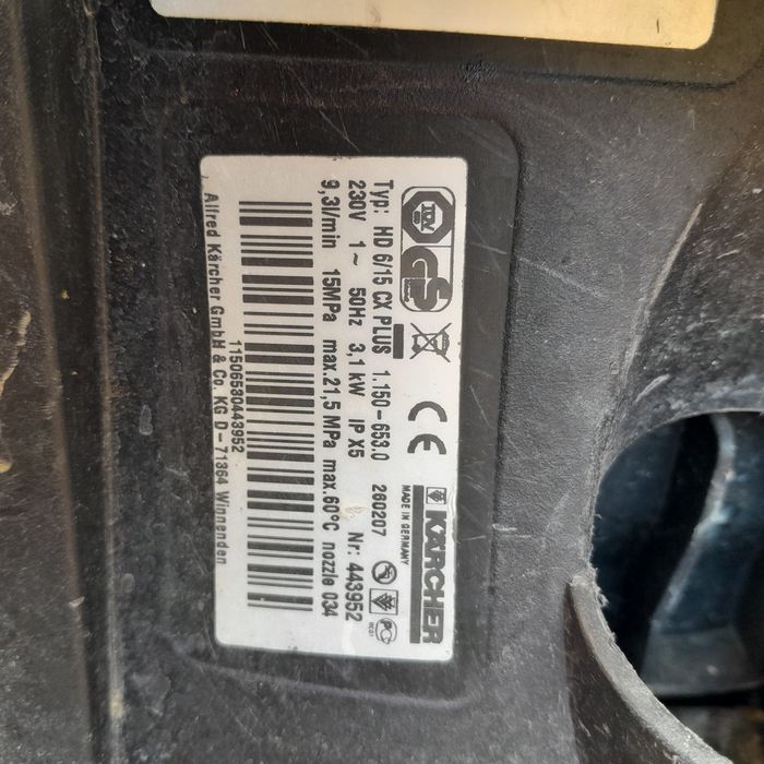 Vand aparat cu presiune Karcher