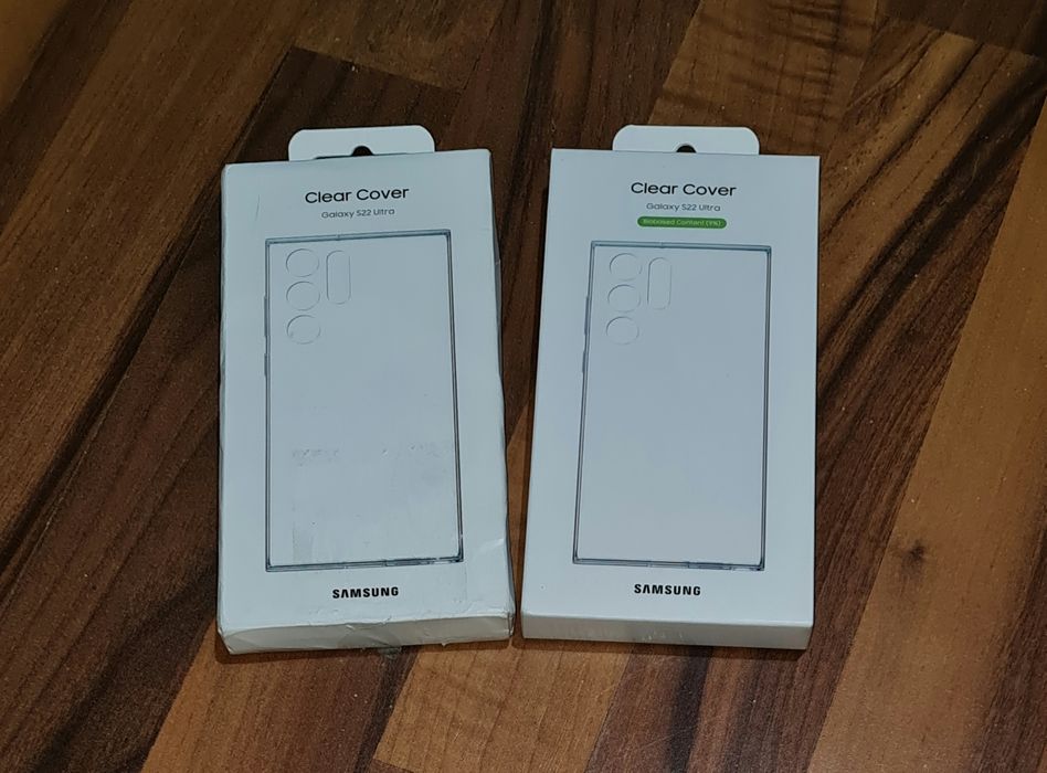 Husa silicon originala Samsung Clear Cover Galaxy S22 Ultra 5G S908