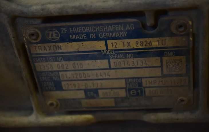 Cutie de viteze ZF 12 TX 2826TO DAF XF 106 - Piese de schimb DAF