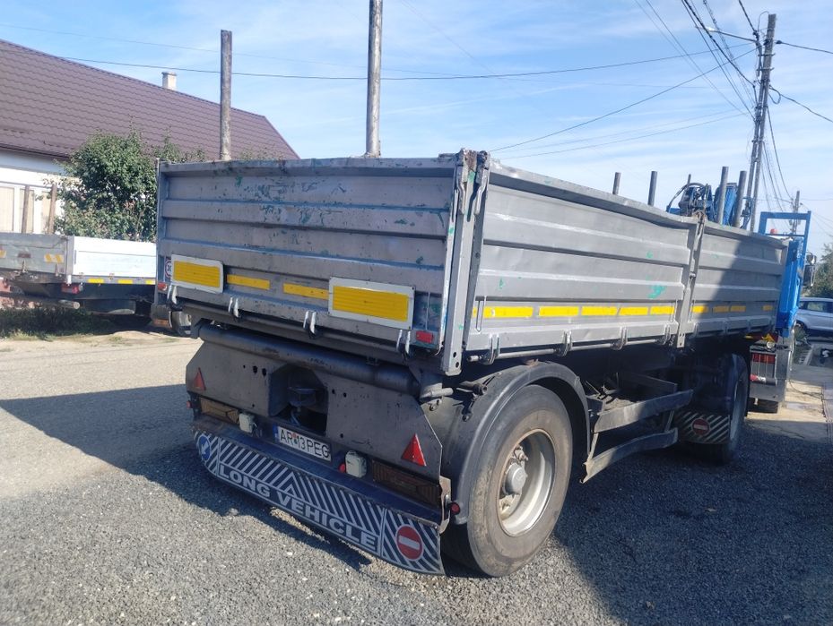 Remorca basculabila 3 părți 18 tone