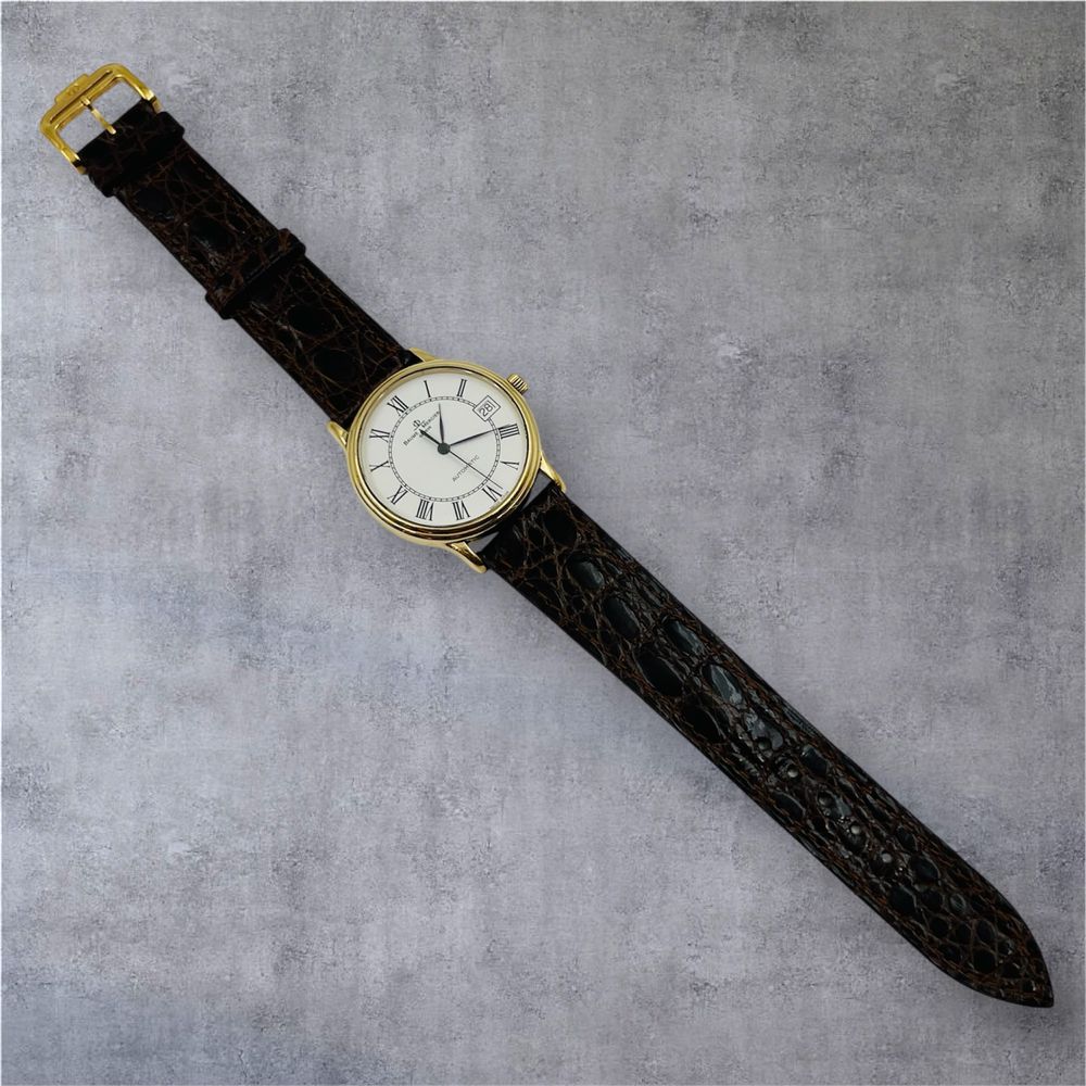 Baume & Mercier Classima automatic solid gold 18k мъжки дрес часовник