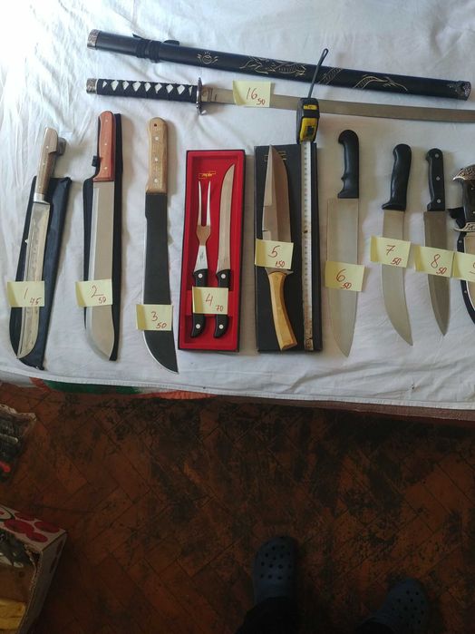 Набор кухненски и колекция ножове