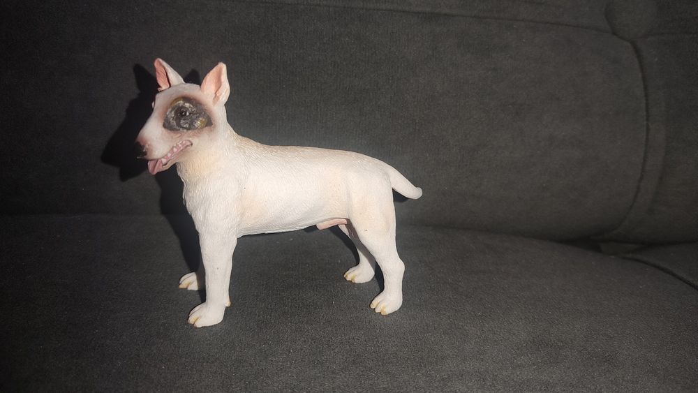 collecta бультерьер фигурка собака