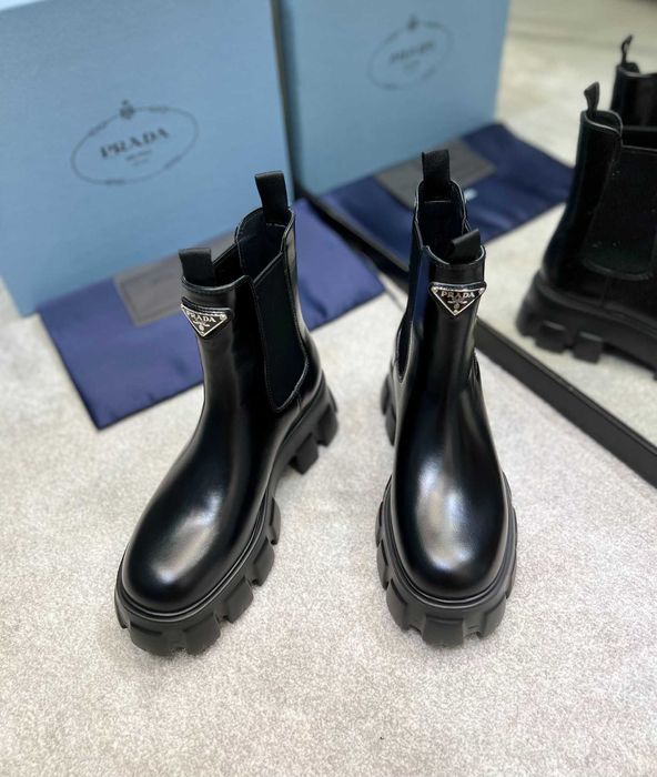 Ghete Prada - piele naturala 100% premium prezentare completa