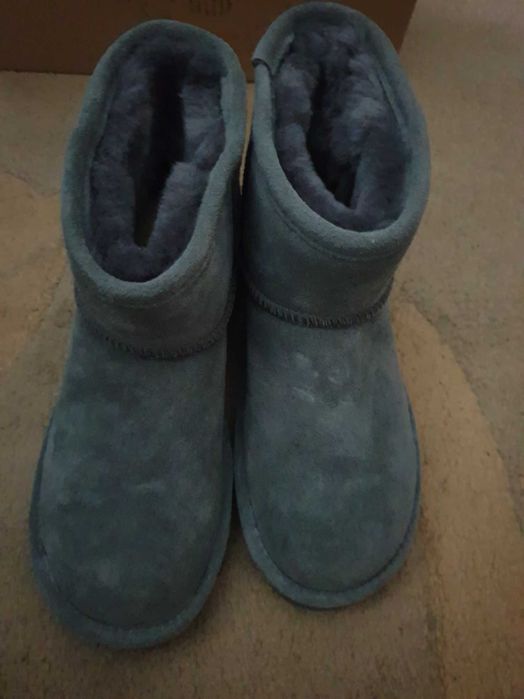 Ghete noi, piele intoarsa, imblanite, 37