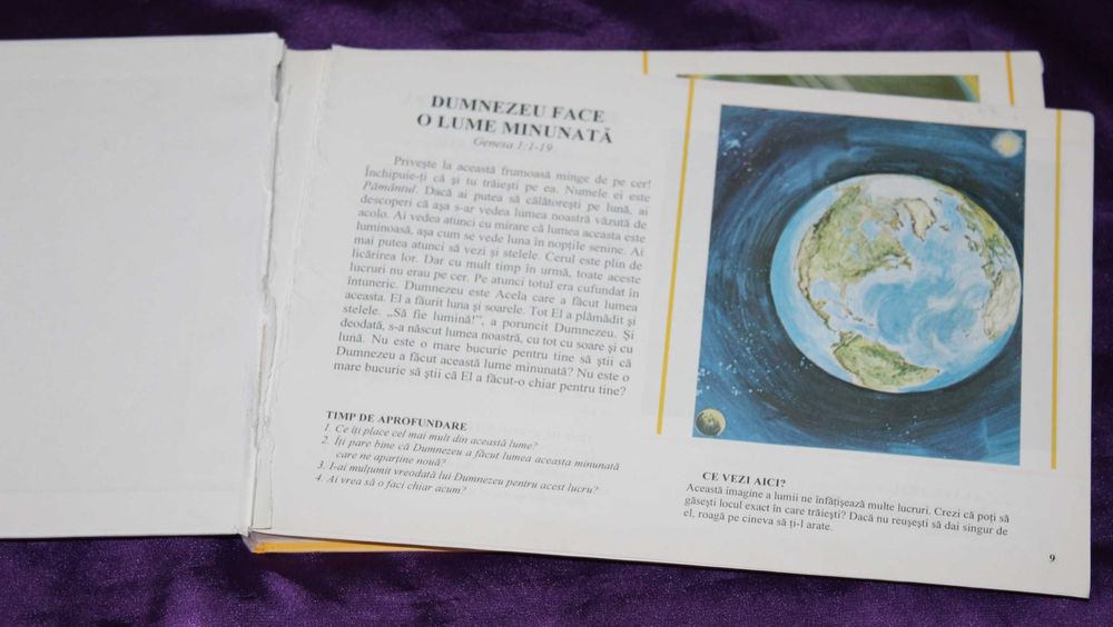 lot 2 carti Biblila pentru copii 542 pag Biblia mea cu ilustratii