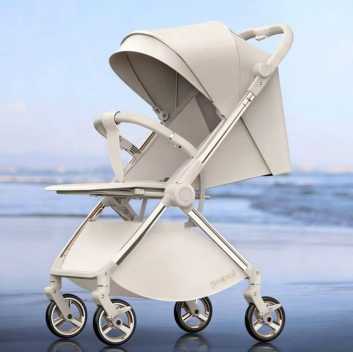 Детская коляска премиум для прогулок по городу и пляжу