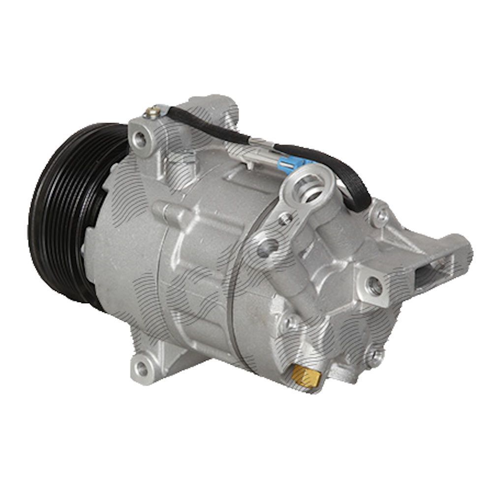 Compresor aer conditionat Opel Astra H, 04.2004-10.2010, motorizare 1.9 Cdti, 74kw/88kw/110kw, diesel, rola curea 105 mm, 6 caneluri, tip Delphi/Harrison: CVC