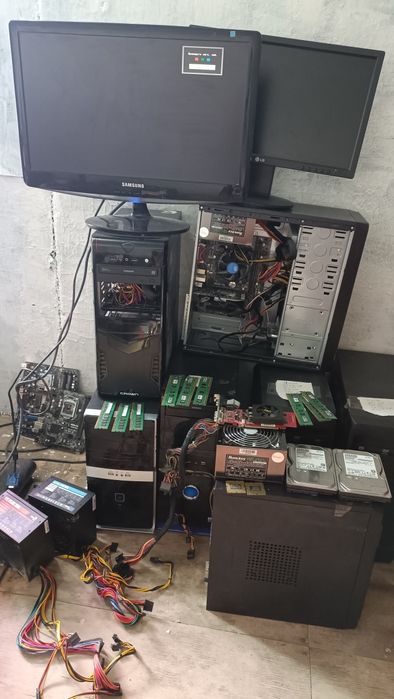 ПК монитор+ системный блок i3 4170 i3 3240