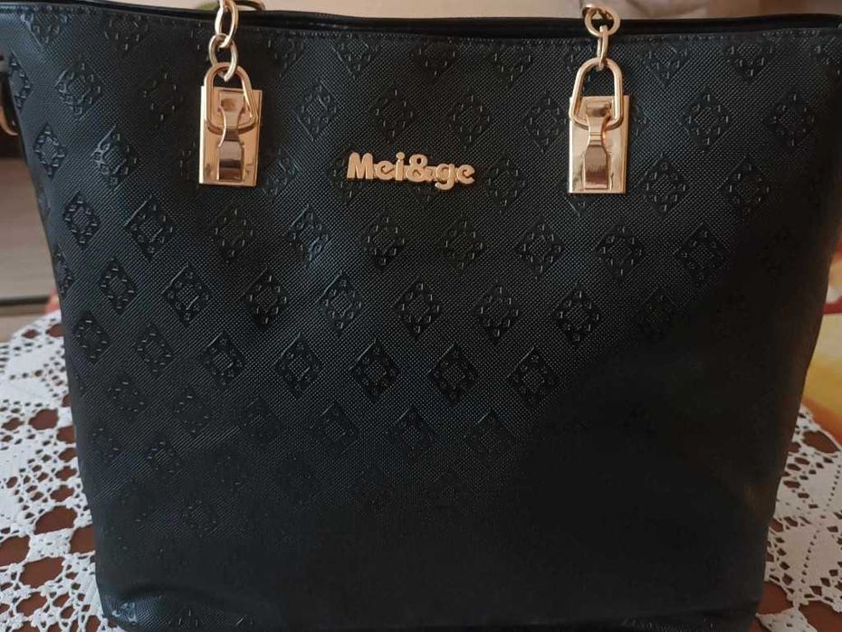 Комплект от 6 броя луксозни дамски чанти