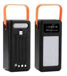 Външна Батерия Power Bank за къмпинг с реален капацитет 40 000 mAh.