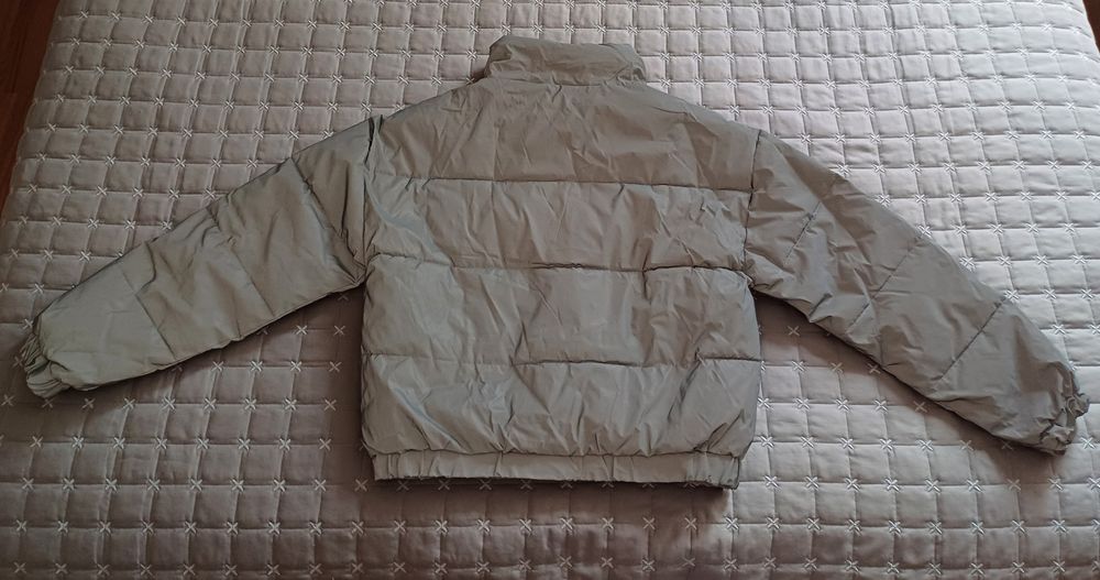 Сиво зимно яке -