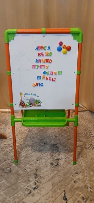 Мольберт двухсторонний + алфавит