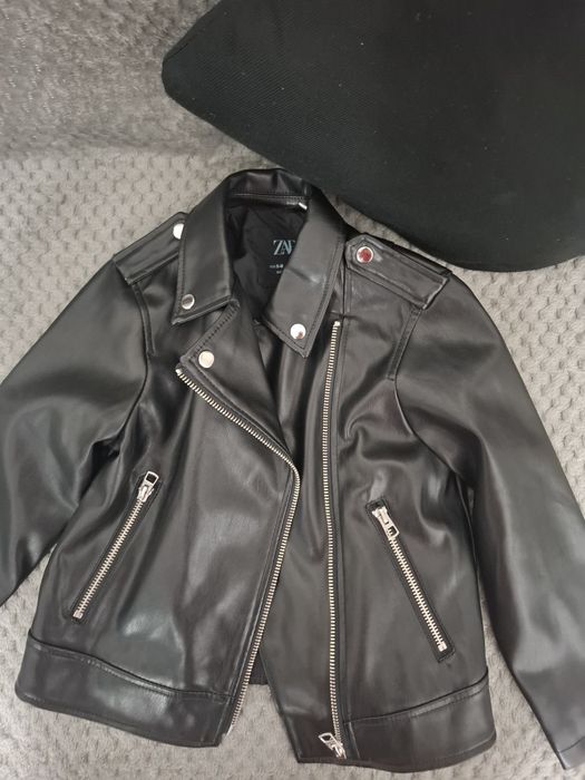 Geci de piele pentru copii. 5-6 ani,7-8 ani