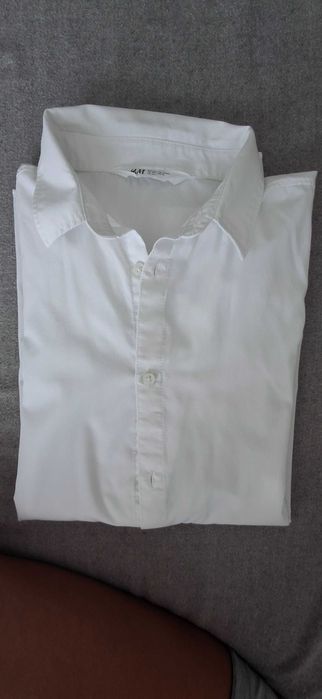 Бяла риза за момче, р-р 170 H&M
