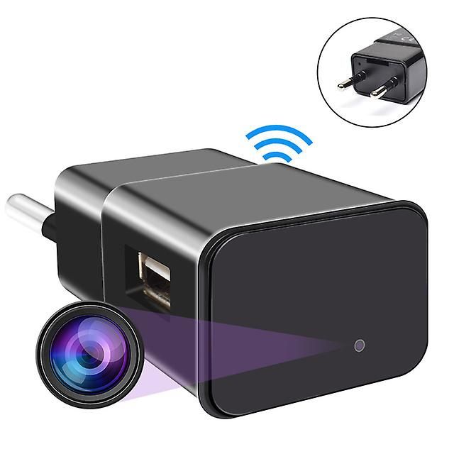 Încărcător USB cu camera spion, WiFi, Sensor de mișcare, Full HD