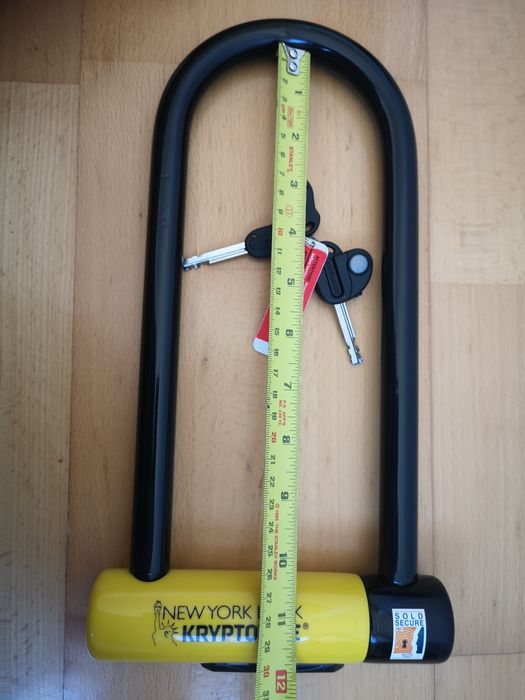 Lacat Antifurt bicicleta Kryptonite New York Lock securitate 10/10 mtb