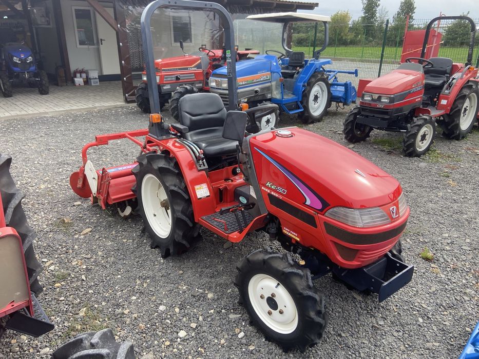 Tractor japonez Yanmar KE50, 4x4, 15cp + freza