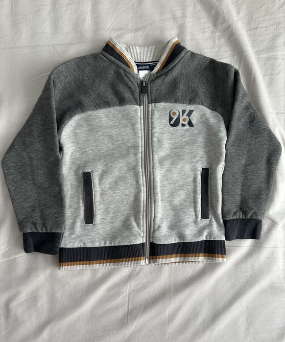 Hanorac Okaidi + 2 tricouri Tom Tailor si Converse, 110 cm, 4-5 ani