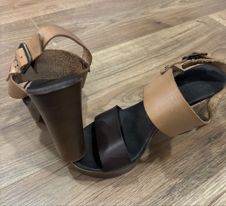 Vand sandale dama, piele naturala, La Campania Natural, marime 37