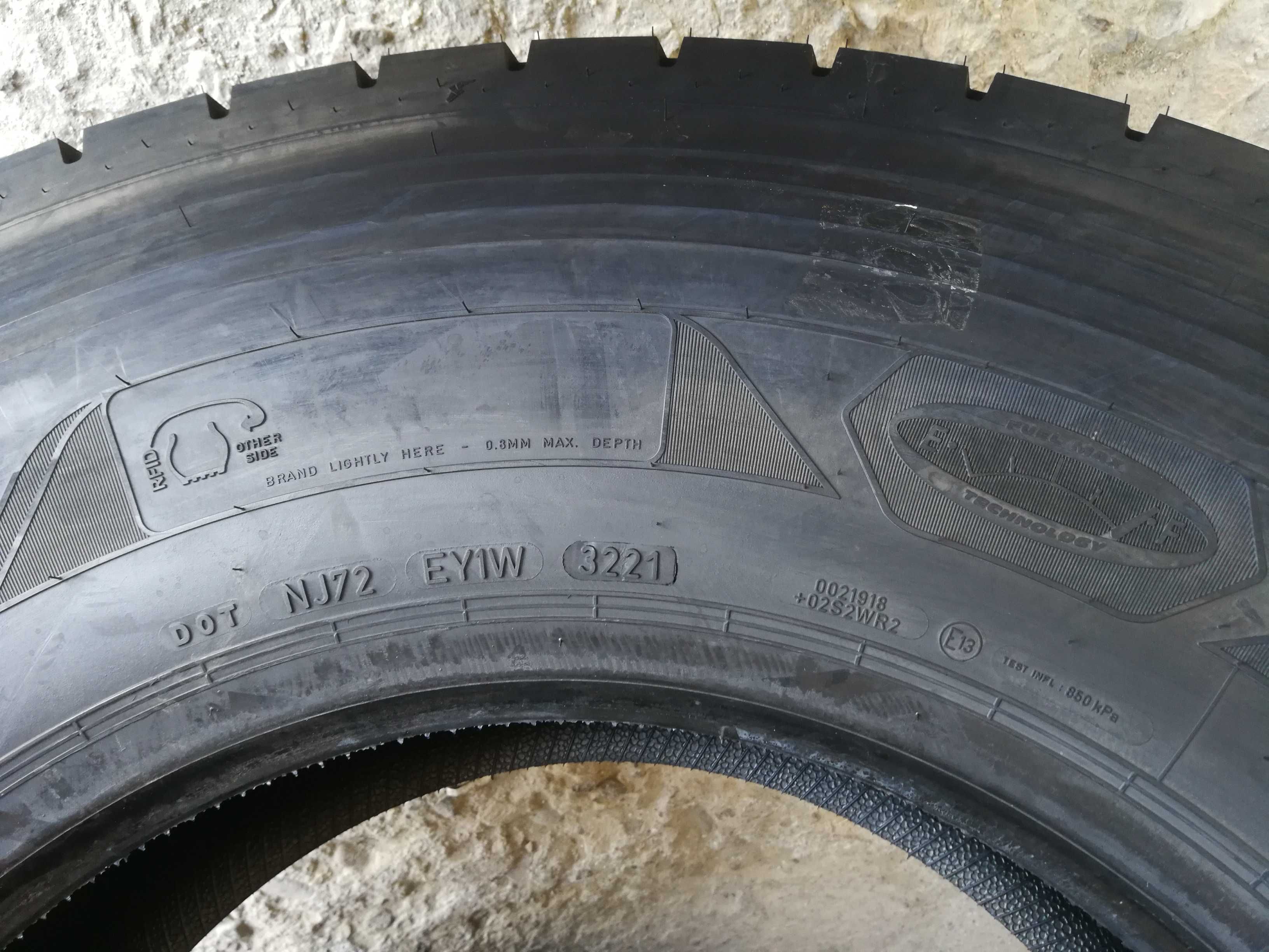 4 Нови гуми R22.5 315/80 Goodyear FuelMax D Gen-2 156/150L M+S