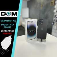 Iphone 14 PRO MAX Black 256 Gb ca NOU|90%| - Garantie- DOM-Mobile#167