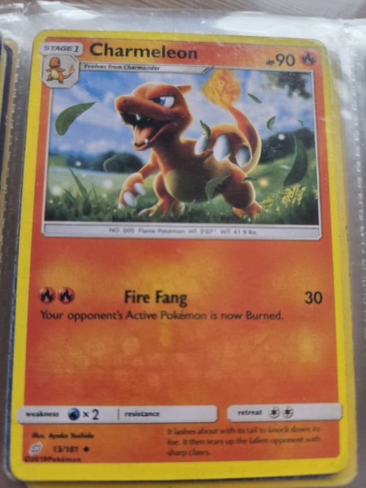 Cărți pokemon (Evoluție charizard)