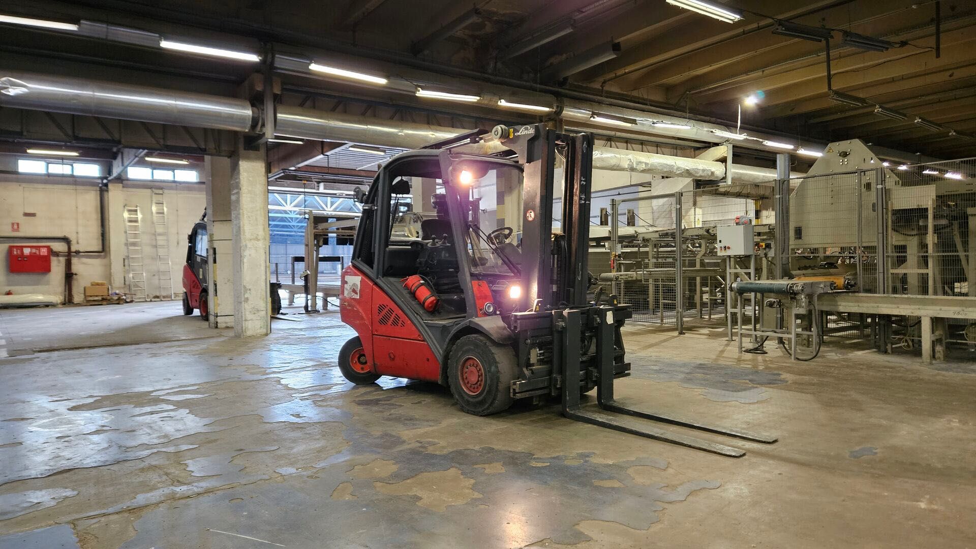 stivuitor linde h30T-01 triplex